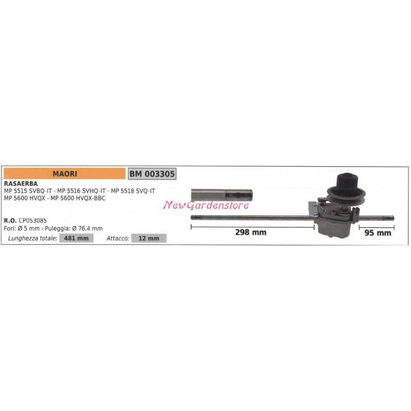 Traction self-propelled MAORI lawn mower mower MP 5515 SVBQ-EN 003305