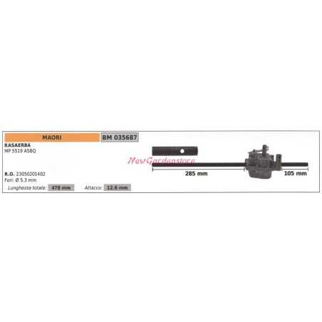 Tondeuse à gazon automotrice MAORI MP 5519 ASBQ 035687 | NewgardenParts.com