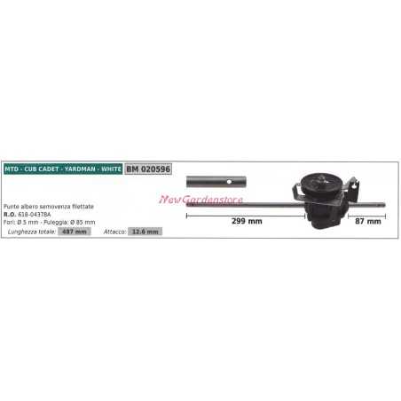 Trazione semovenza MTD 020596 | NewgardenParts.com