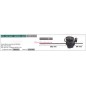 Trazione semovenza tagliaerba rasaerba MTD 020599 618-04492A