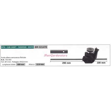 Tracción autopropulsada MTD 021478 | NewgardenParts.com