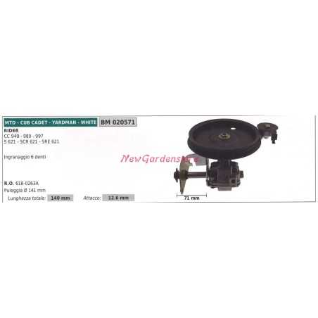 Tracción autopropulsada MTD jinete cortacésped CC 949 989 020571 | NewgardenParts.com