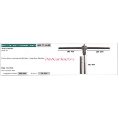 Tracción autopropulsada MTD lanzanieves ASM 26" 021481