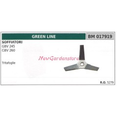 Tritafoglie soffiatore GBV 245 260 GREENLINE 017919 | NewgardenParts.com