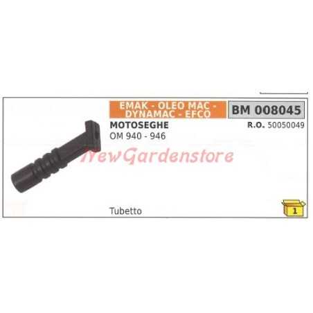 EMAK oil suction hose for chainsaw OM 940 946 008045 | NewgardenParts.com