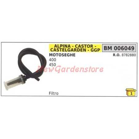 GGP suction filter oil hose for chainsaw 400 450 006049 | NewgardenParts.com