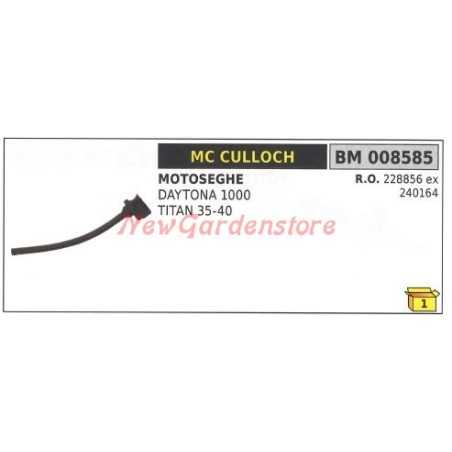 Oil filter MC CULLOCH for chainsaw DAYTONA 1000 TITAN 35 40 008585 | NewgardenParts.com