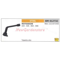 STIHL tuyau d'huile pour tronçonneuse 024 026 064 066 012732 | NewgardenParts.com