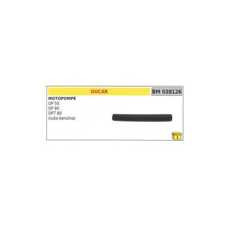 Petrol hose DUCAR DP 50 - DP 80 - DPT 80 motor pump code 038126 | NewgardenParts.com