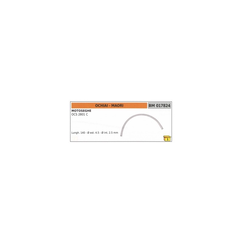 Flexible à essence MAORI tronçonneuse OCS2801C longueur 140mm Ø externe 4.5mm 017824
