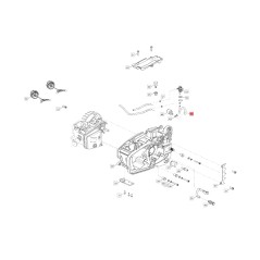 Tubo benzina ORIGINALE BLUEBIRD per motosega CSP 280T - CSP 280TC CSP280T-50 | NewgardenParts.com
