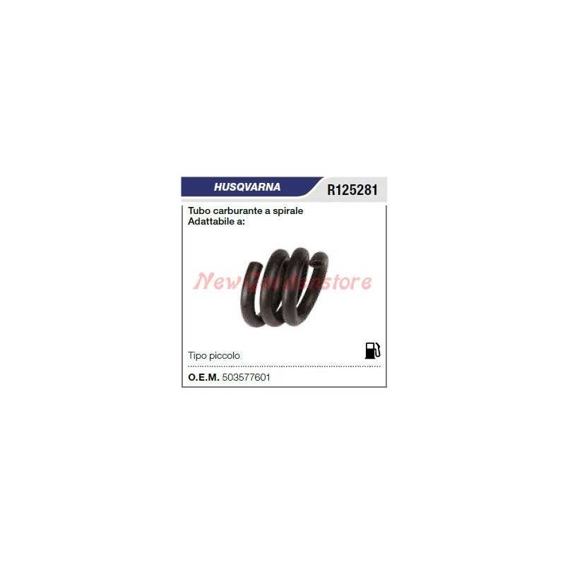 Tube à carburant spiralé HUSQVARNA tronçonneuse R125281