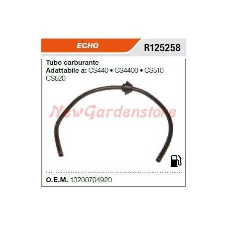 ECHO fuel line for chainsaw CS440 CS4400 CS510 CS520 R125258 | NewgardenParts.com