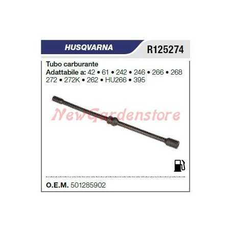Fuel line HUSQVARNA chainsaw 41 61 242 266 268 272 R125274 | NewgardenParts.com