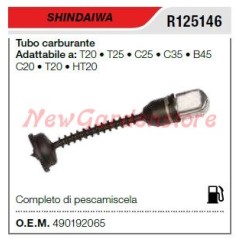 Fuel line SHINDAIWA brushcutter T20 T25 R125146 | NewgardenParts.com