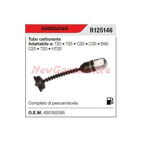 Fuel line SHINDAIWA brushcutter T20 T25 R125146 | NewgardenParts.com