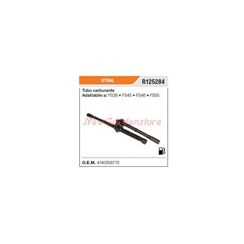 STIHL chainsaw FS38 FS45 FS46 FS55 R125284 fuel hose