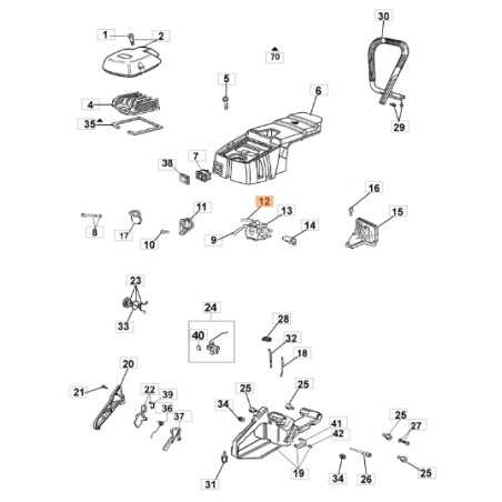 Chainsaw hose GS630 models ORIGINAL OLEOMAC 52040091R | NewgardenParts.com
