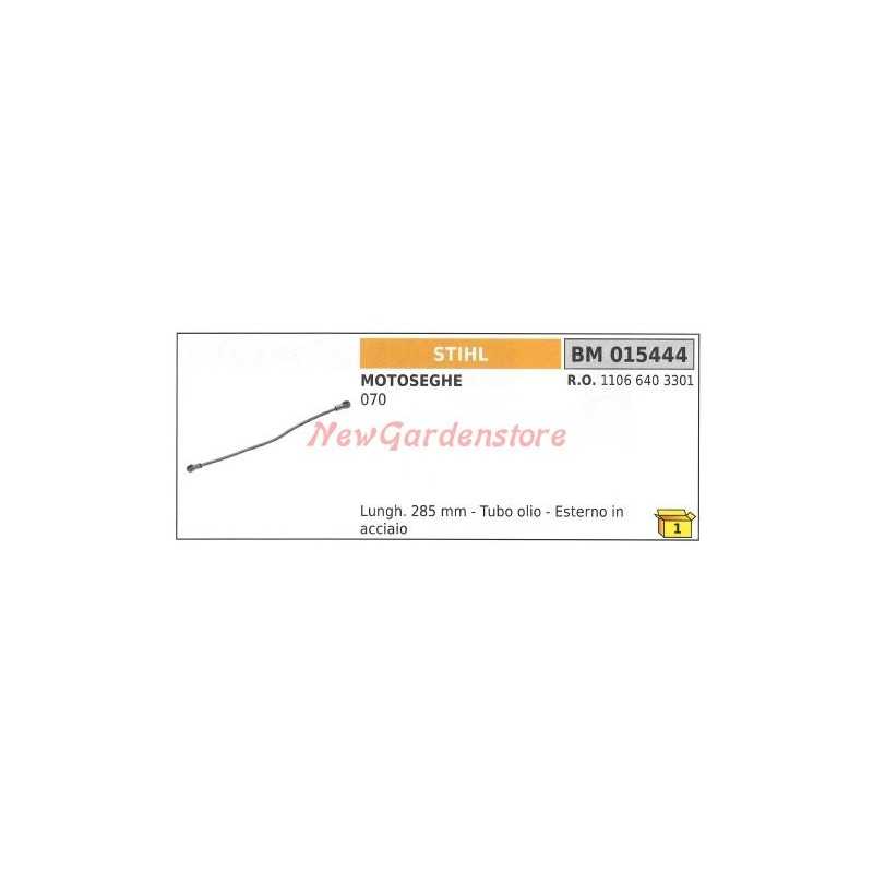 Tubo olio esterno in acciaio STIHL per motosega 070 015444