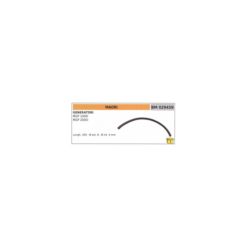 PROGREEN MGP1000i MGP2000i MAORI generator's bladder draining tube code 029459