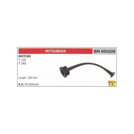 Tubo pescamiscela MITSUBISHI decespugliatore T110 T140 lunghezza 130mm KF70001AA | NewgardenParts.com