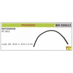 Tubo pescamiscela PROGREEN motosega PG 3612 lunghezza 262mm Øesterno 5mm 039413 | NewgardenParts.com