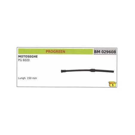 Tubo pescamiscela PROGREEN motosega PG 6020 lunghezza 150 mm codice 029608 | NewgardenParts.com