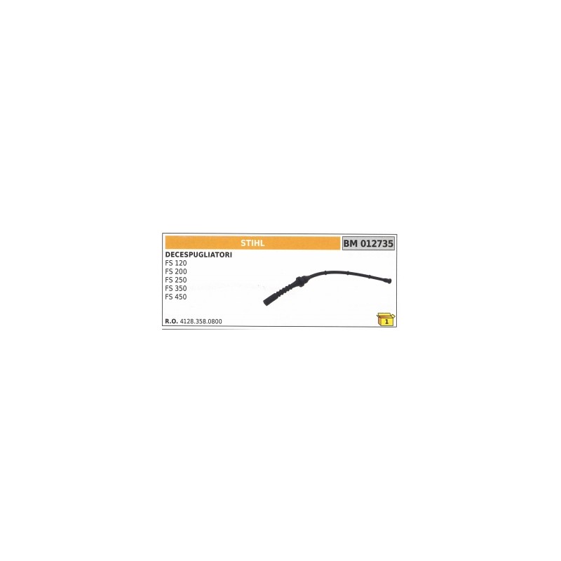 STIHL FS120 FS 200 FS250 FS350 FS120 Freischneider Gebläserohr 4128.358.0800