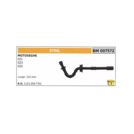 STIHL chain saw 021 023 025 length 123 mm 1123.358.7701 | NewgardenParts.com