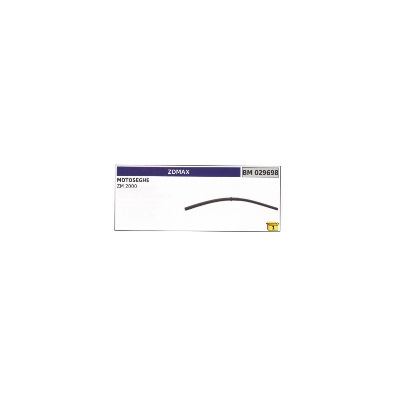 ZOMAX chainsaw ZM 2000 bladder suction tube code 029698