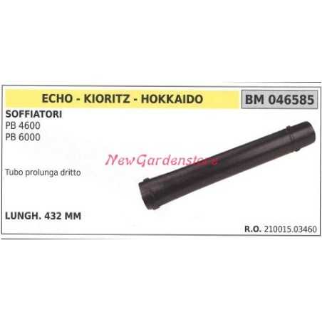 Straight blower extension hose PB 4600 6000 ECHO 046585 | NewgardenParts.com