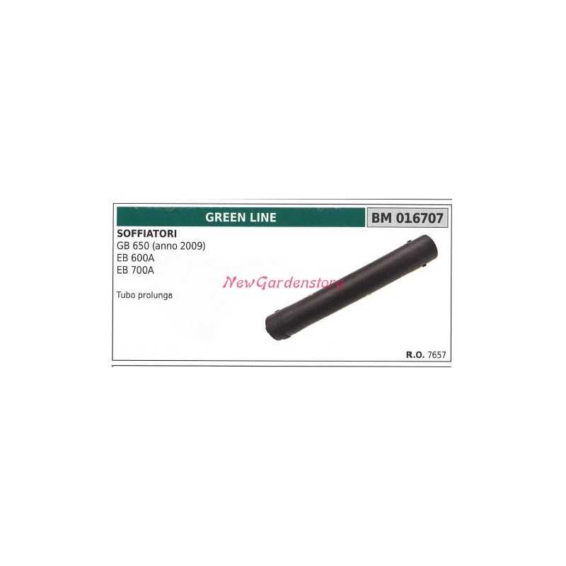 Tubo prolunga soffiatore GB 650 600A 700A GREENLINE 016707