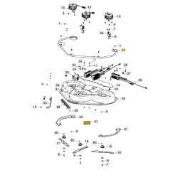 Schutzrohr für Rasentraktor GYRO900e ORIGINAL STIGA Modelle 387869285/0 | NewgardenParts.com