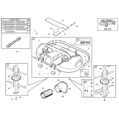 Tubo de conexión de la turbina ORIGINAL GIANNI FERRARI 95146000005 | NewgardenParts.com