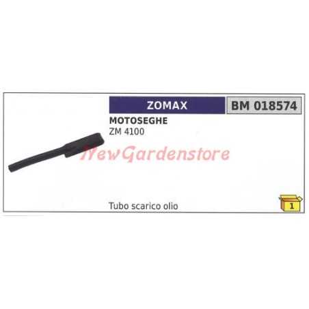 Tubo de vaciado de aceite ZOMAX para motosierra ZM 4100 018574 | NewgardenParts.com