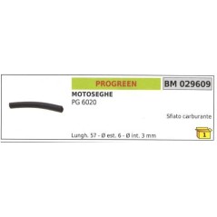 Tubo sfiato carburante PROGREEN motosega PG 6020 029609 | NewgardenParts.com