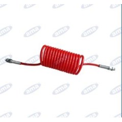 Tubo spiralato rosso per rimorchio AMA | NewgardenParts.com