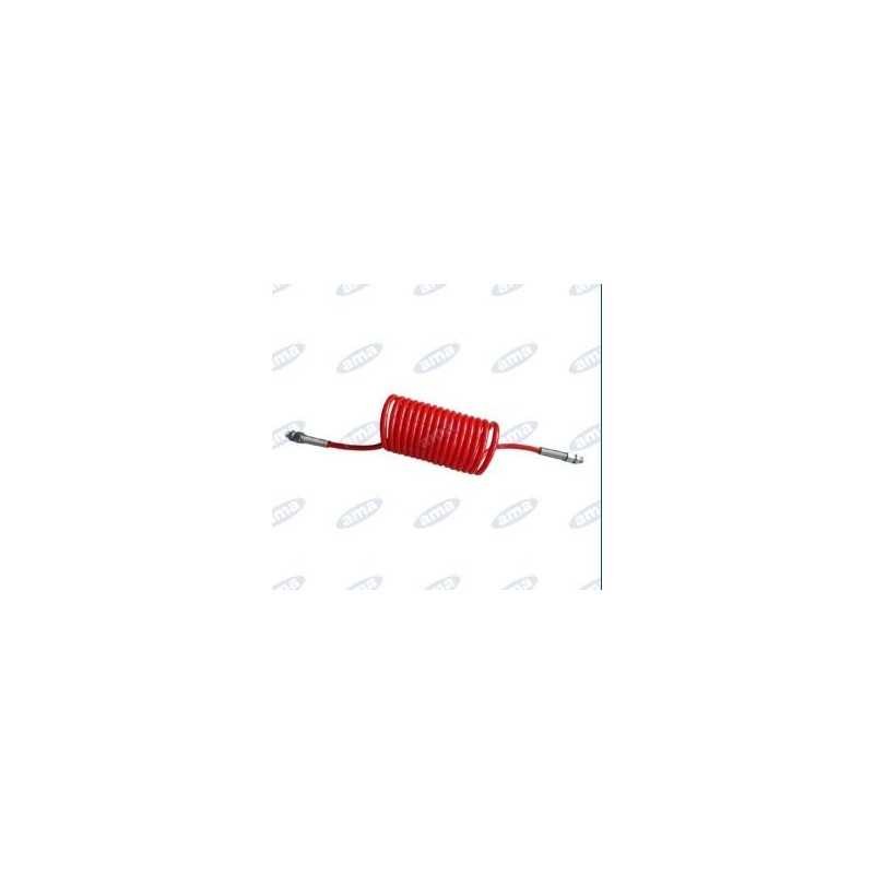 Red spiral hose for AMA trailer
