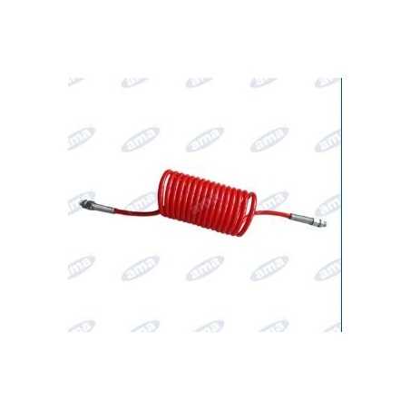 Tubo spiralato rosso per rimorchio AMA | NewgardenParts.com
