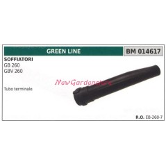 Tubo terminale soffiatore GB 260 GBV 260 GREENLINE 014617 | NewgardenParts.com