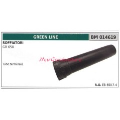 Tube d'extrémité de la soufflerie GB 650 GREENLINE 014619 | NewgardenParts.com