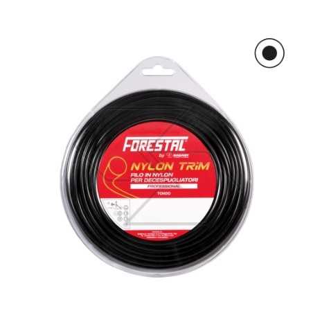 Válvula de alambre para desbrozadora FORESTAL sección redonda Ø alambre 3,5 mm longitud 40 m | NewgardenParts.com