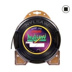 STRONG NYLSAW Freischneider Drahtseilventil quadratisch gezahnt Ø 3,0 mm Länge 37 m | NewgardenParts.com