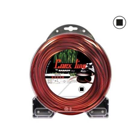 Válvula de cable de desbrozadora COEX LINE, sección cuadrada Ø 3,5 mm longitud 30 m | NewgardenParts.com