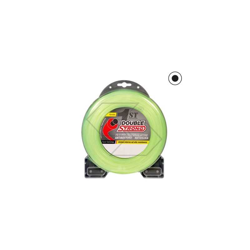 Pata de alambre para desbrozadora DUBLE STRONG sección redonda Ø 3,0mm longitud 56m