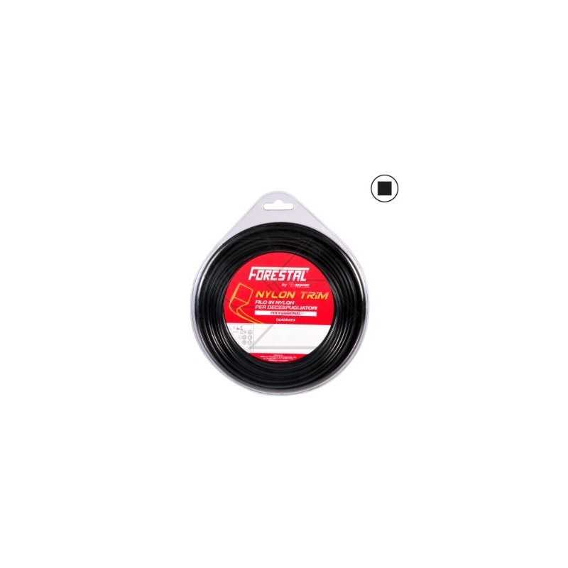 Valva filo per decespugliatore FORESTAL sezione quadra Ø 2.7 mm lunghezza 57 m Valva filo per decespugliatore FORESTAL sezione quadra Ø 2.7 mm lunghezza 57 m