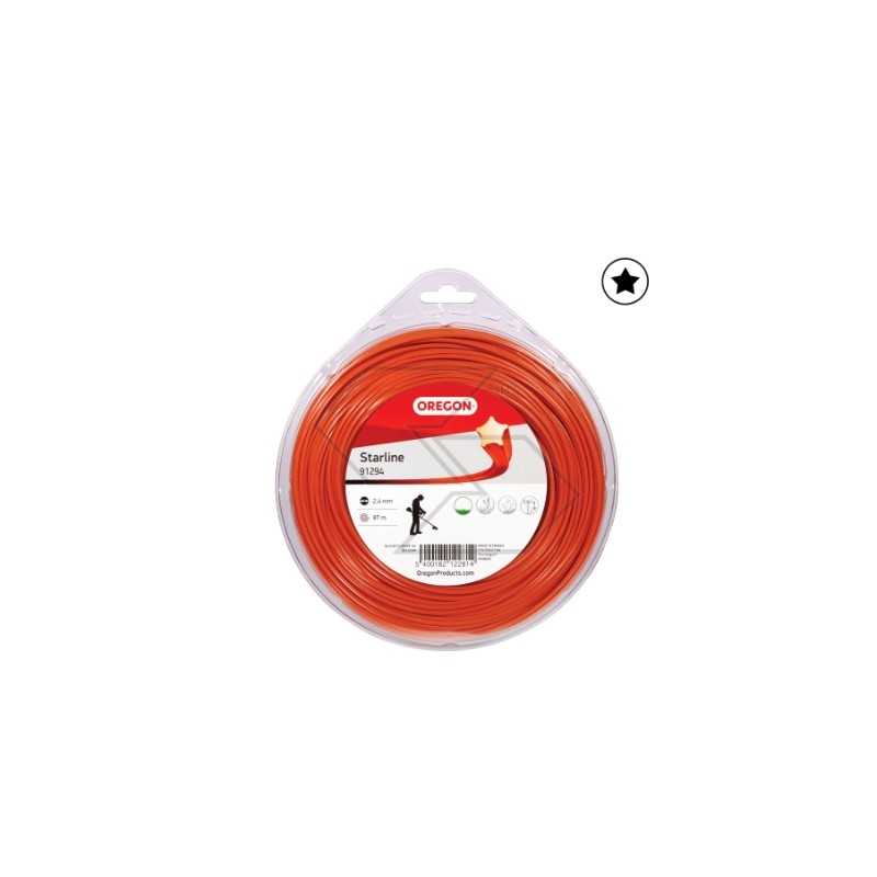 OREGON brushcutter wire valving star-shaped section Ø 2.4mm length 86m