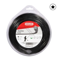 Bobine de fil pour débroussailleuse OREGON, section en étoile Ø 3.3mm longueur 47m | NewgardenParts.com