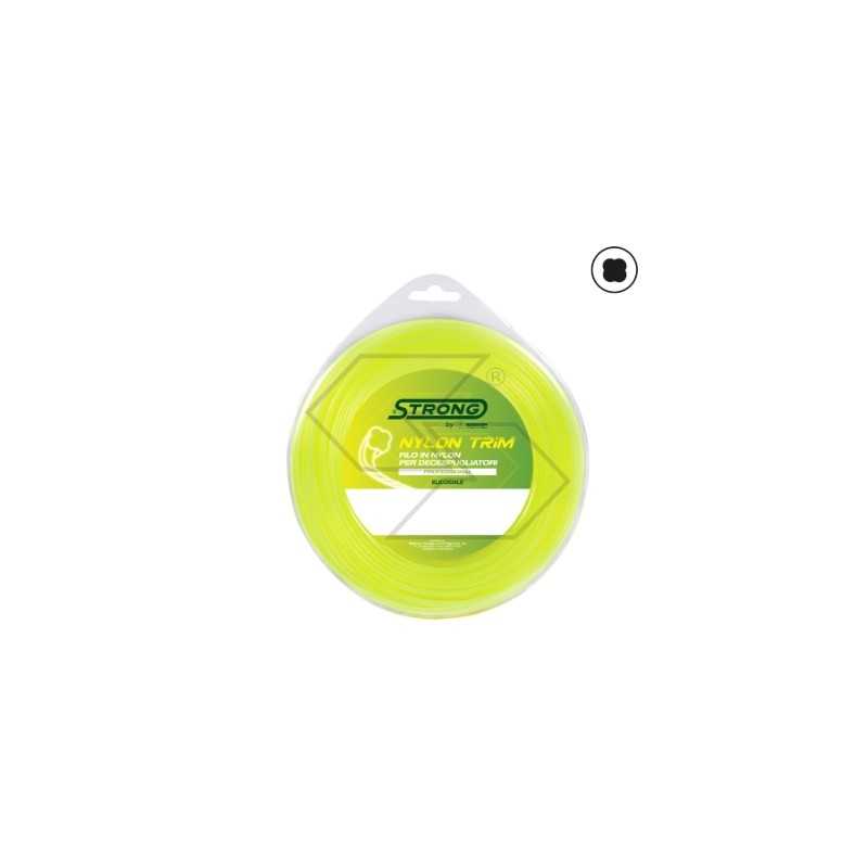 Cordon pour débroussailleuse STRONG, section hélicoïdale Ø 3.3mm, longueur 40m