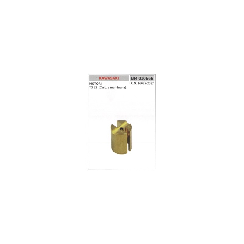 Valve papillon carburateur à membrane KAWASAKI débroussailleuse TG33 16025-2087